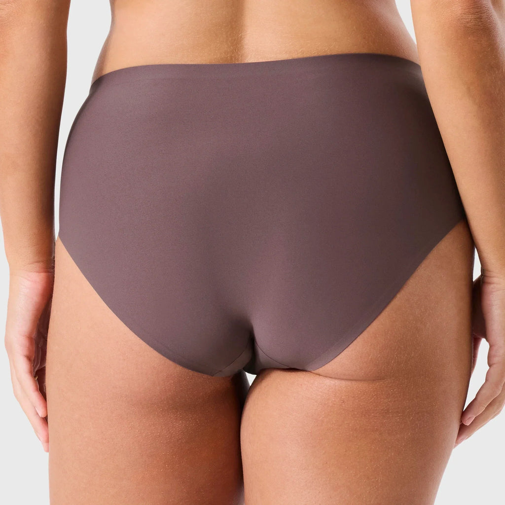 High-Waisted Retro Bikini Thistle