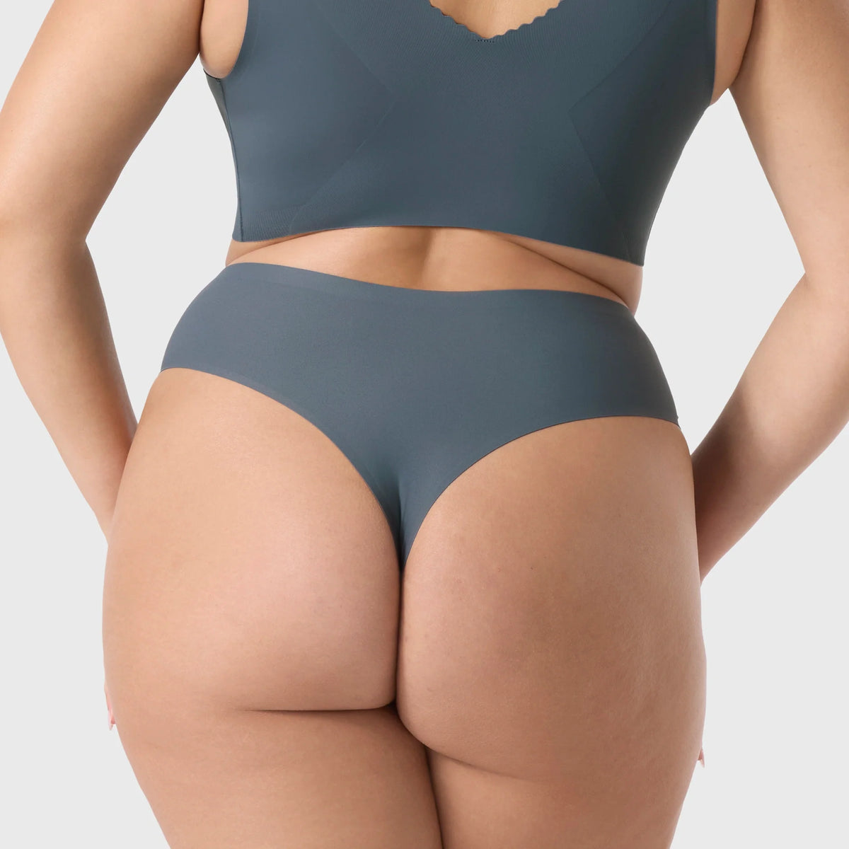 All Color: Slate Grey | seamless underwear thong