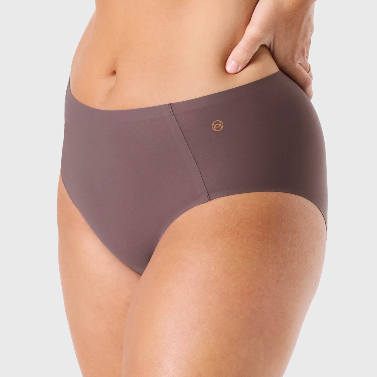 High-Waisted Retro Bikini Thistle