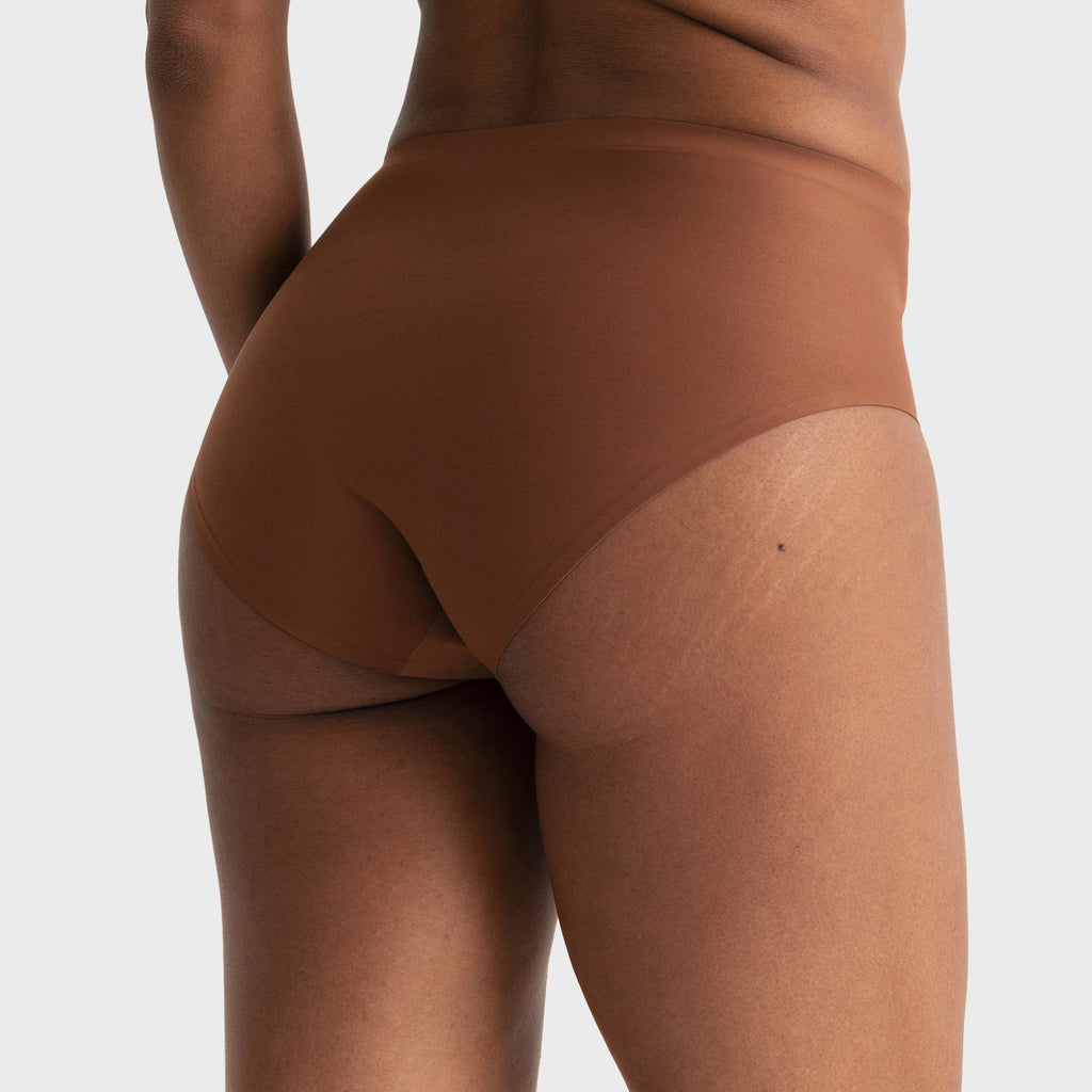 All Color: Clay | seamless bikini brief underwear