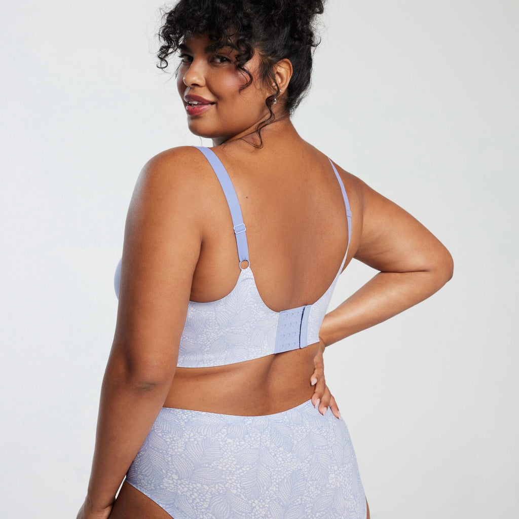 Starlette Plunge Bra Moonstone Lace