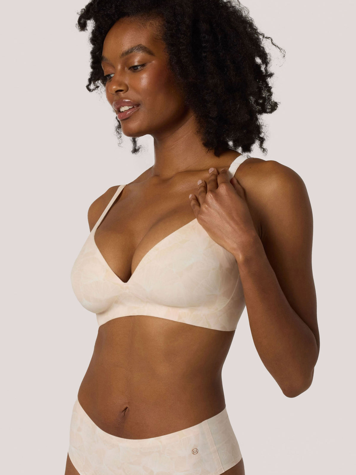 Starlette Plunge Champagne Ginkgo