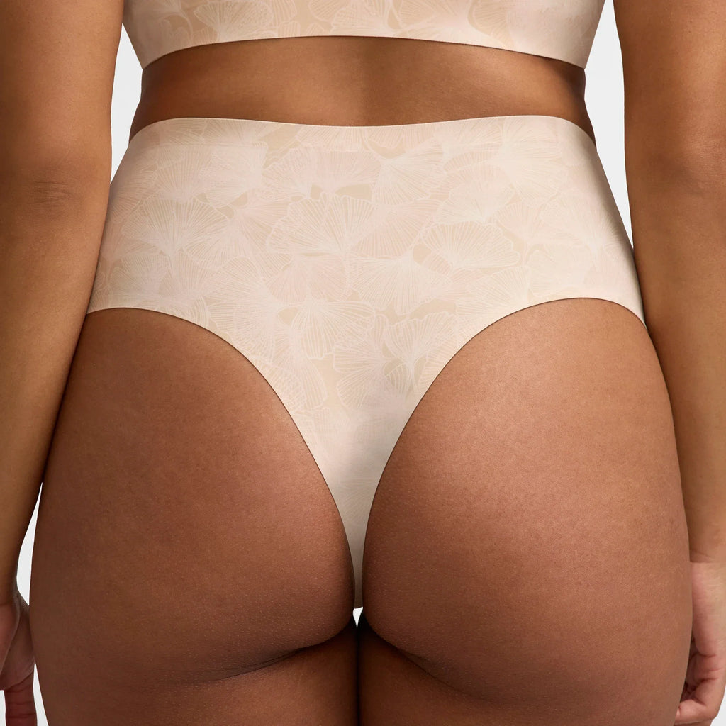 All Color: Champagne Ginkgo | thong seamless underwear