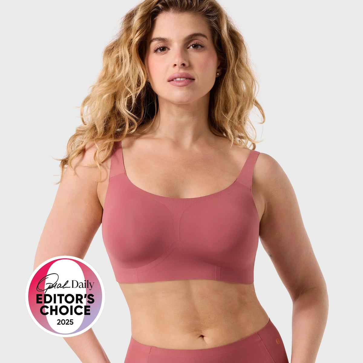 All Color: Pink Canyon | Adjustable wireless bra