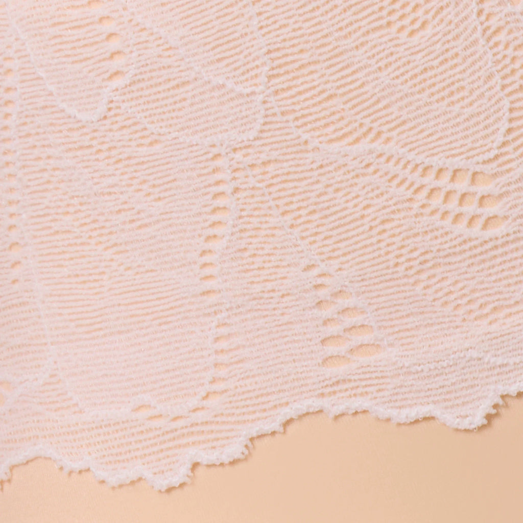 All Color: Peach Rose | Adjustable wireless bra with Lace detail