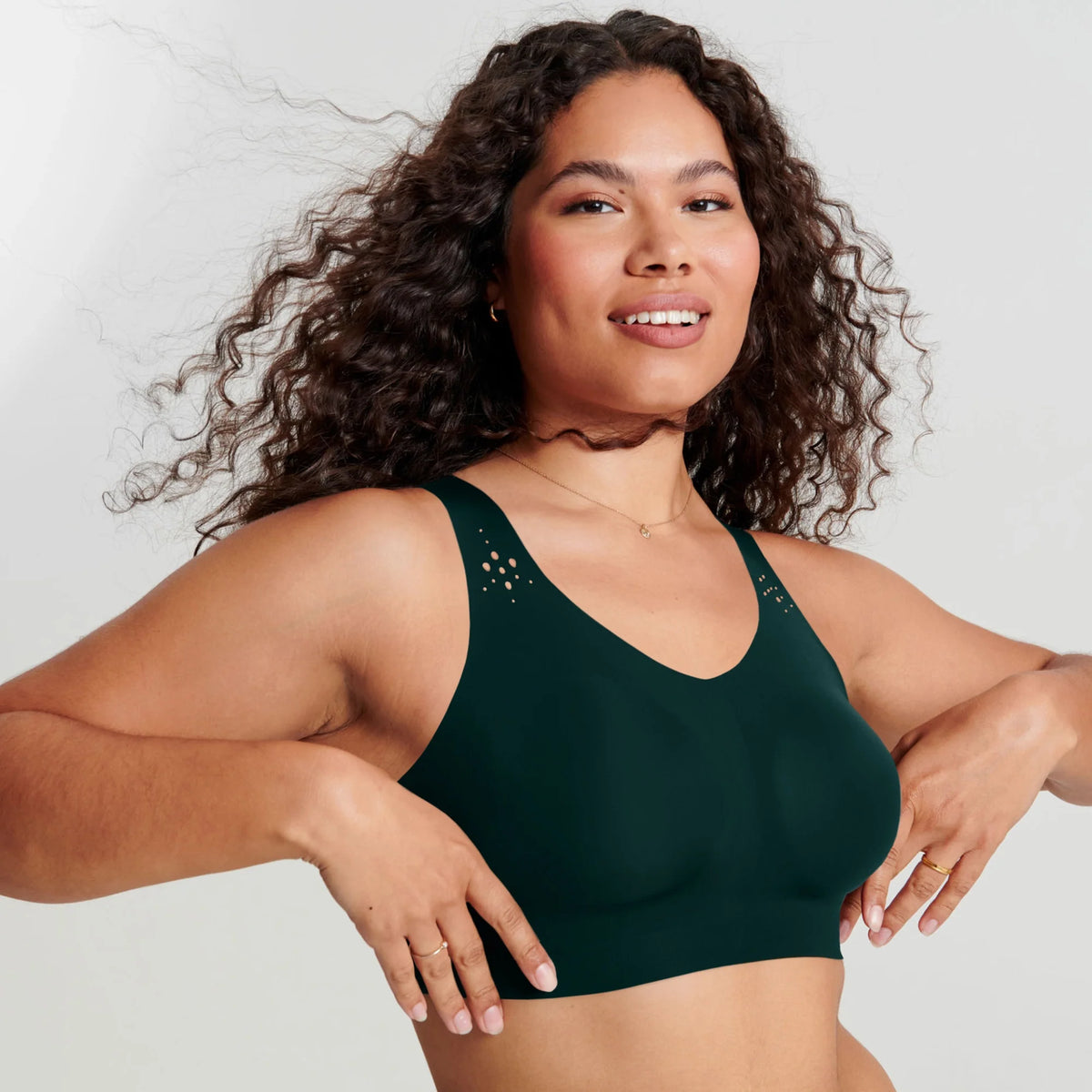 All Color: Emerald | wireless seamless bra