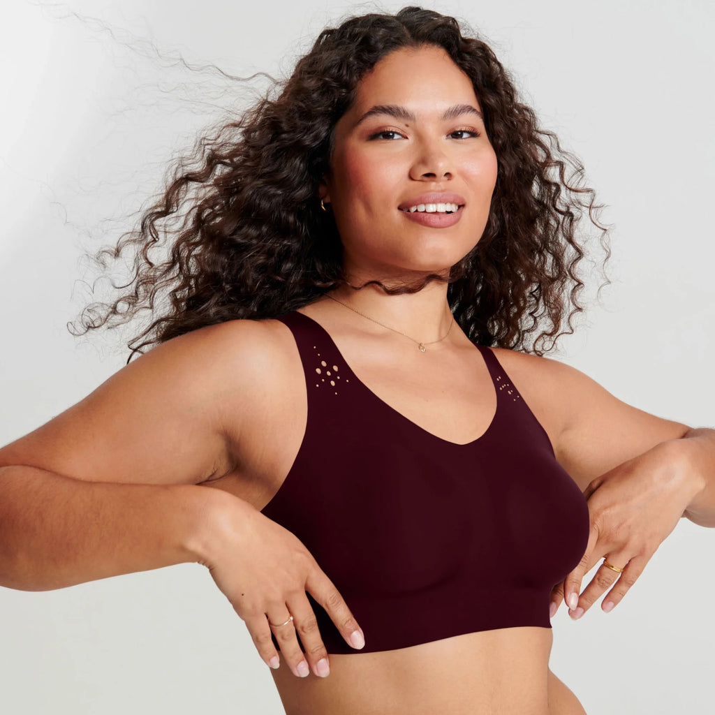 All Color: Garnet | wireless seamless bra