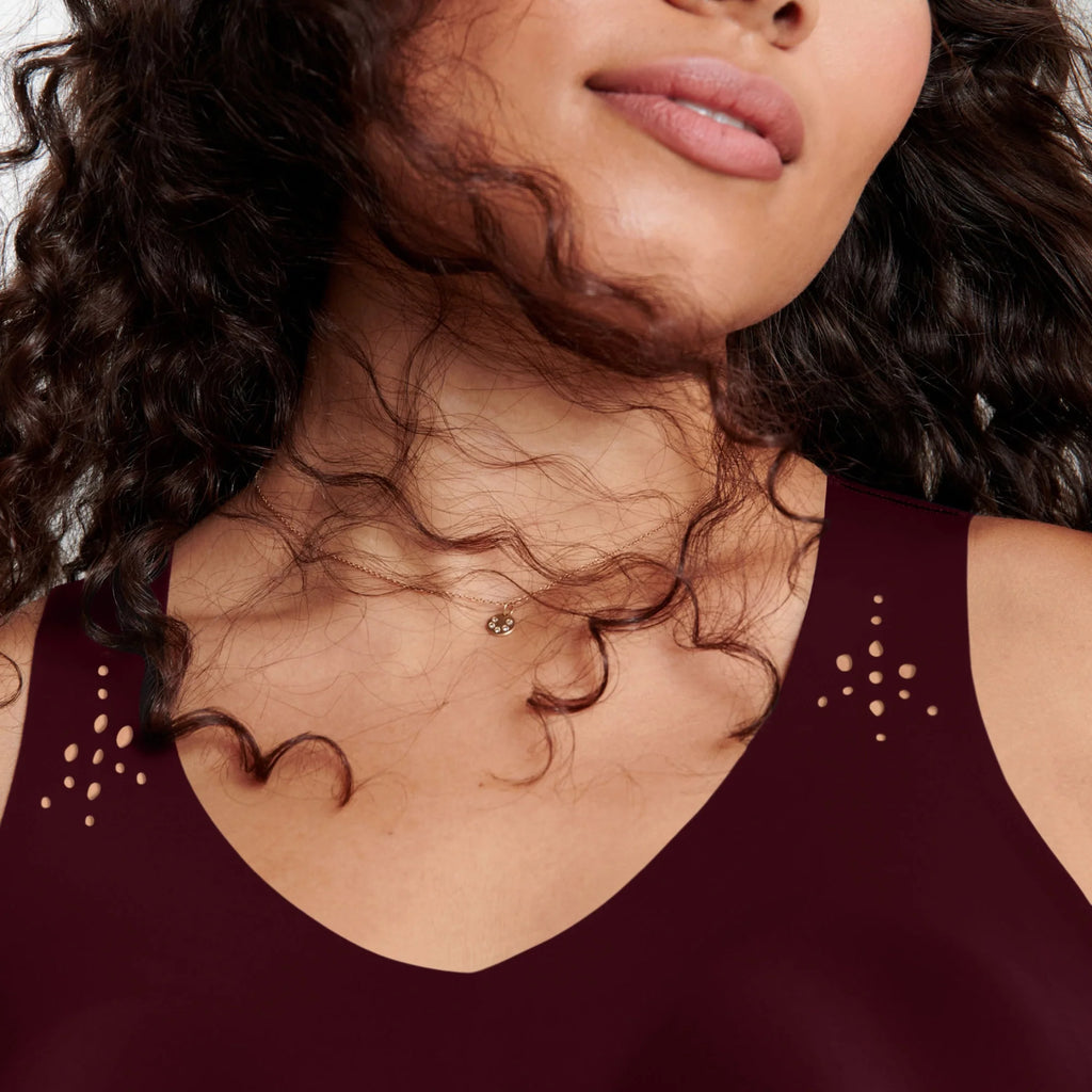 All Color: Garnet | wireless seamless bra